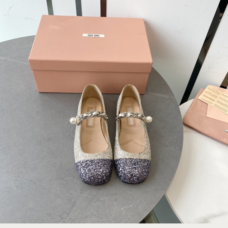 Miu Miu flat shoes
